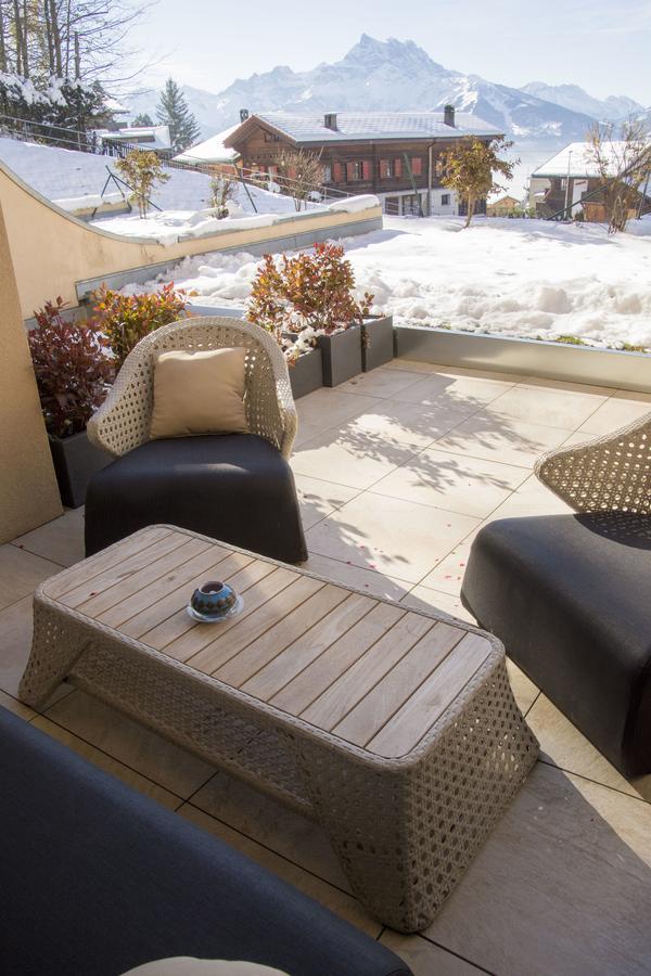 Appartements Dans La Residence Panorama Villars-sur-Ollon Eksteriør bilde