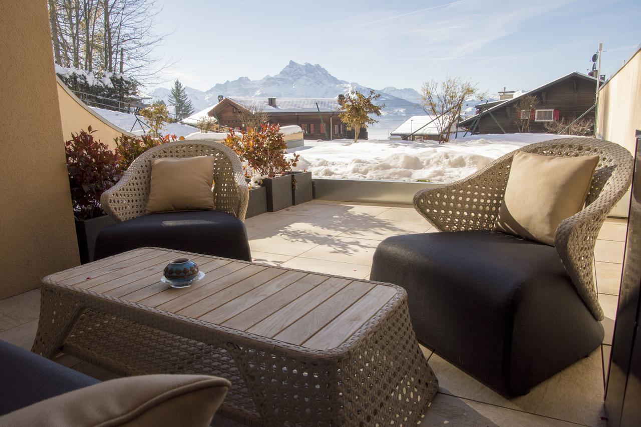 Appartements Dans La Residence Panorama Villars-sur-Ollon Eksteriør bilde